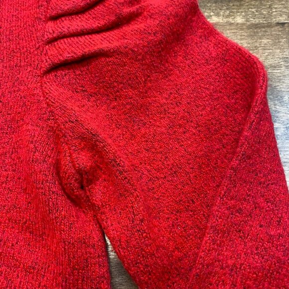 Wild Fable Red Crew Neck Sweater - Picture 4 of 8